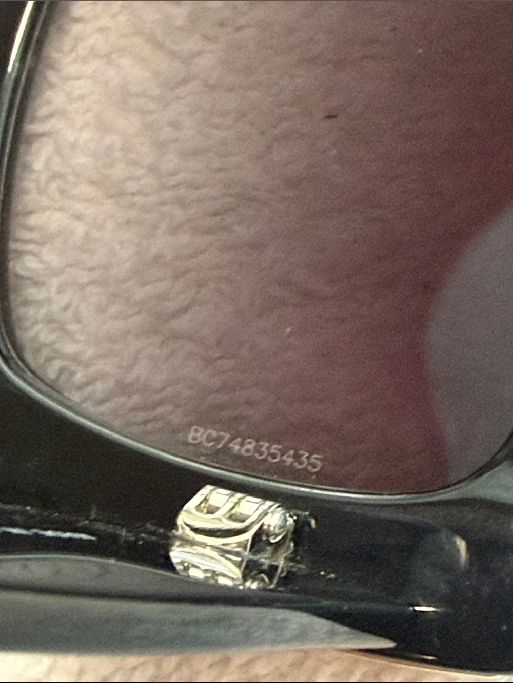 Chanel 5435 Black Gold Rectangle Sunglasses c.622/S6 Made in Italy w Case